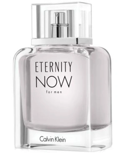 Shop Calvin Klein Eternity Now For Men Eau De Toilette, 3.4 oz