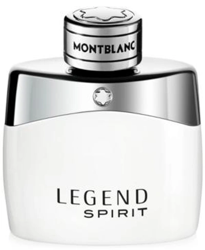 Shop Montblanc Men's Legend Spirit Eau De Toilette Spray, 1.7 oz