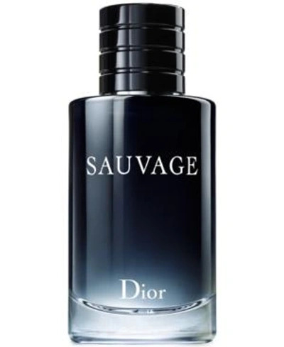Shop Dior Men's Sauvage Eau De Toilette Spray, 3.4 Oz.