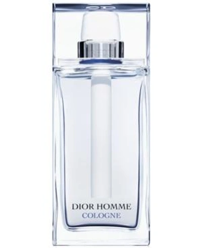 Shop Dior Men's Homme Cologne Eau De Toilette Spray, 4.2 Oz.