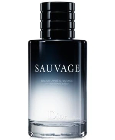 Shop Dior Men's Sauvage Aftershave Balm, 3.4 oz
