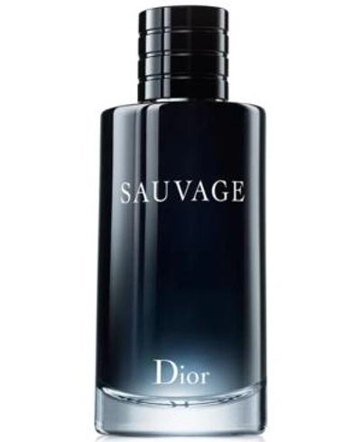 Shop Dior Men's Sauvage Eau De Toilette Spray, 6.8 Oz.