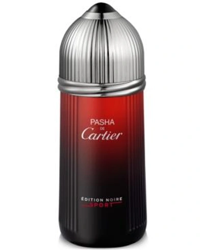 Shop Cartier Pasha De  Edition Noire Sport Eau De Toilette Spray, 5.1 Oz.