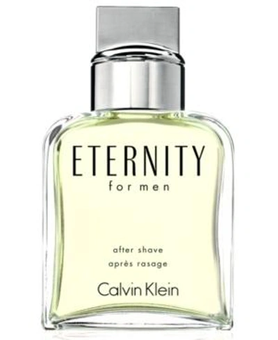 Shop Calvin Klein Eternity For Men After Shave, 3.4 oz