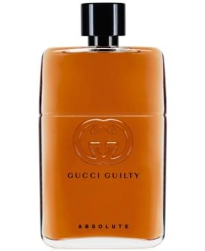 Shop Gucci Guilty Men's Absolute Eau De Parfum Spray, 3 oz