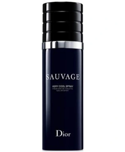 Shop Dior Men's Sauvage Very Cool Spray, 3.4 Oz.