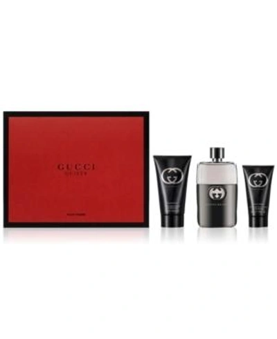 Shop Gucci Men's 3-pc. Guilty Pour Homme Gift Set