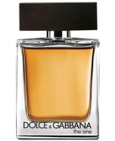 Shop Dolce & Gabbana Men's The One Eau De Toilette Spray, 1.6 Oz. In No Color