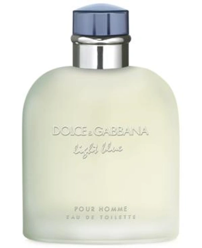 Dolce & Gabbana Light Blue Pour Homme Eau De Toilette Spray 6.7 Oz. In No Color