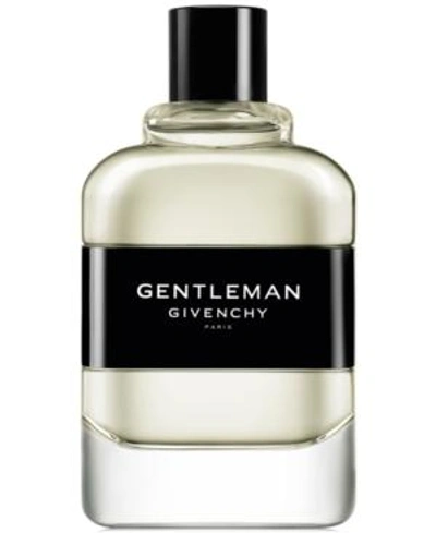 Shop Givenchy Men's Gentleman Eau De Toilette Spray, 3.4 Oz. In Black