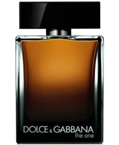 Dolce & Gabbana Men's The One For Men Eau De Parfum Spray, 3.3 Oz. In No Color