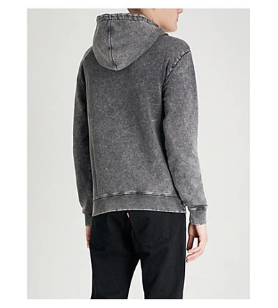 Saint laurent sale stone washed hoodie