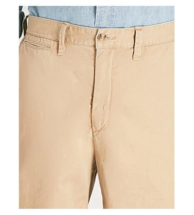 Shop Polo Ralph Lauren Surplus Relaxed-fit Cotton Shorts In Luxury Tan
