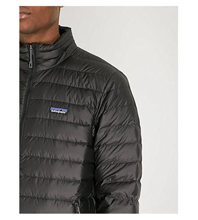 Shop Patagonia Padded Recycled Shell-down Jacket In Black