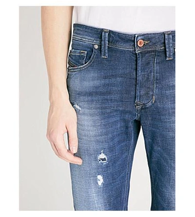 Shop Diesel Larkee-beex Stretch Denim Jeans