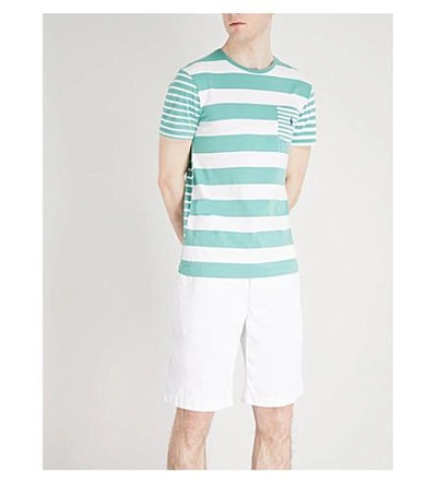 Shop Polo Ralph Lauren Surplus Relaxed-fit Cotton Shorts In White