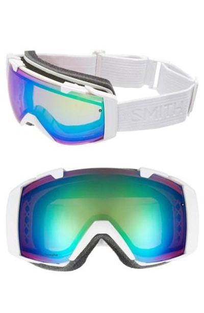 Shop Smith I/o 180mm Snow/ski Goggles - Whiteout/ Mirror