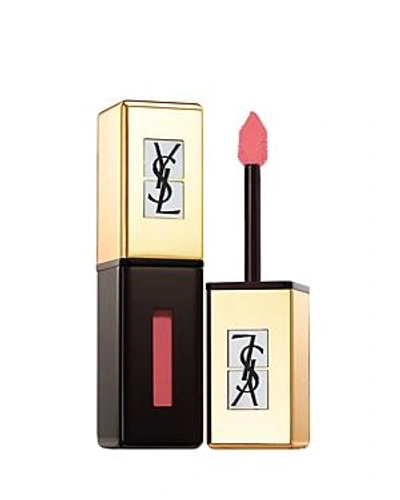 Shop Saint Laurent Vernis A Levres Glossy Stain Pop Water In 203 Eau Do Corail