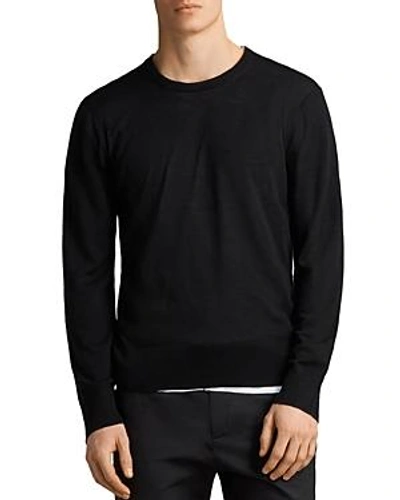 Shop Allsaints Lang Merino Sweater In Black