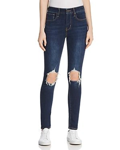 Shop Levi's 721 High Rise Skinny Jeans In Rough Day