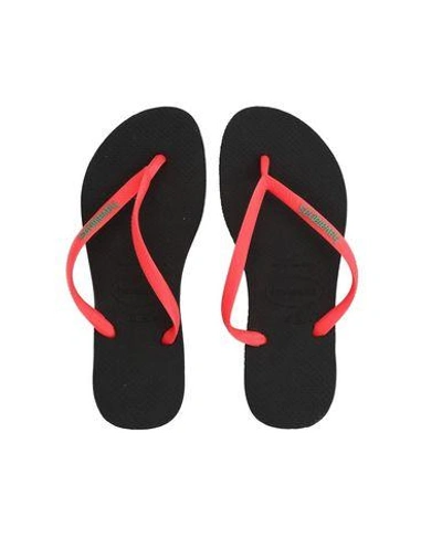 Shop Havaianas Toe Strap Sandals In Fuchsia