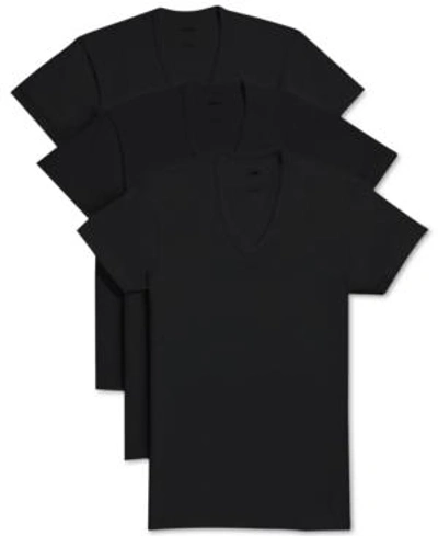 Shop 2(x)ist Men's Essential 3 Pack Slim Fit T-shirt In Black