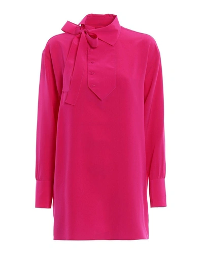 Shop Valentino Shirt In Fpfull Pink
