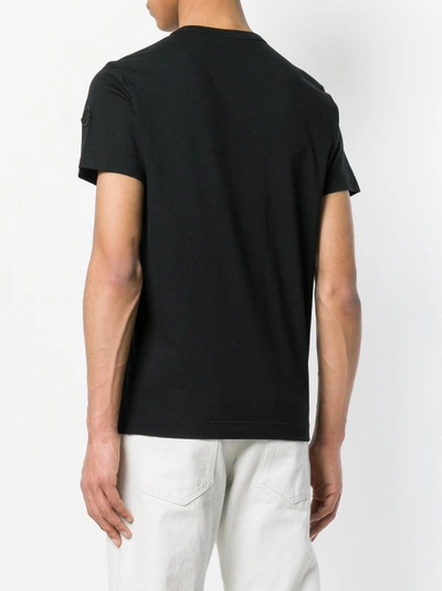 Shop Moncler Contrast-pocket T-shirt