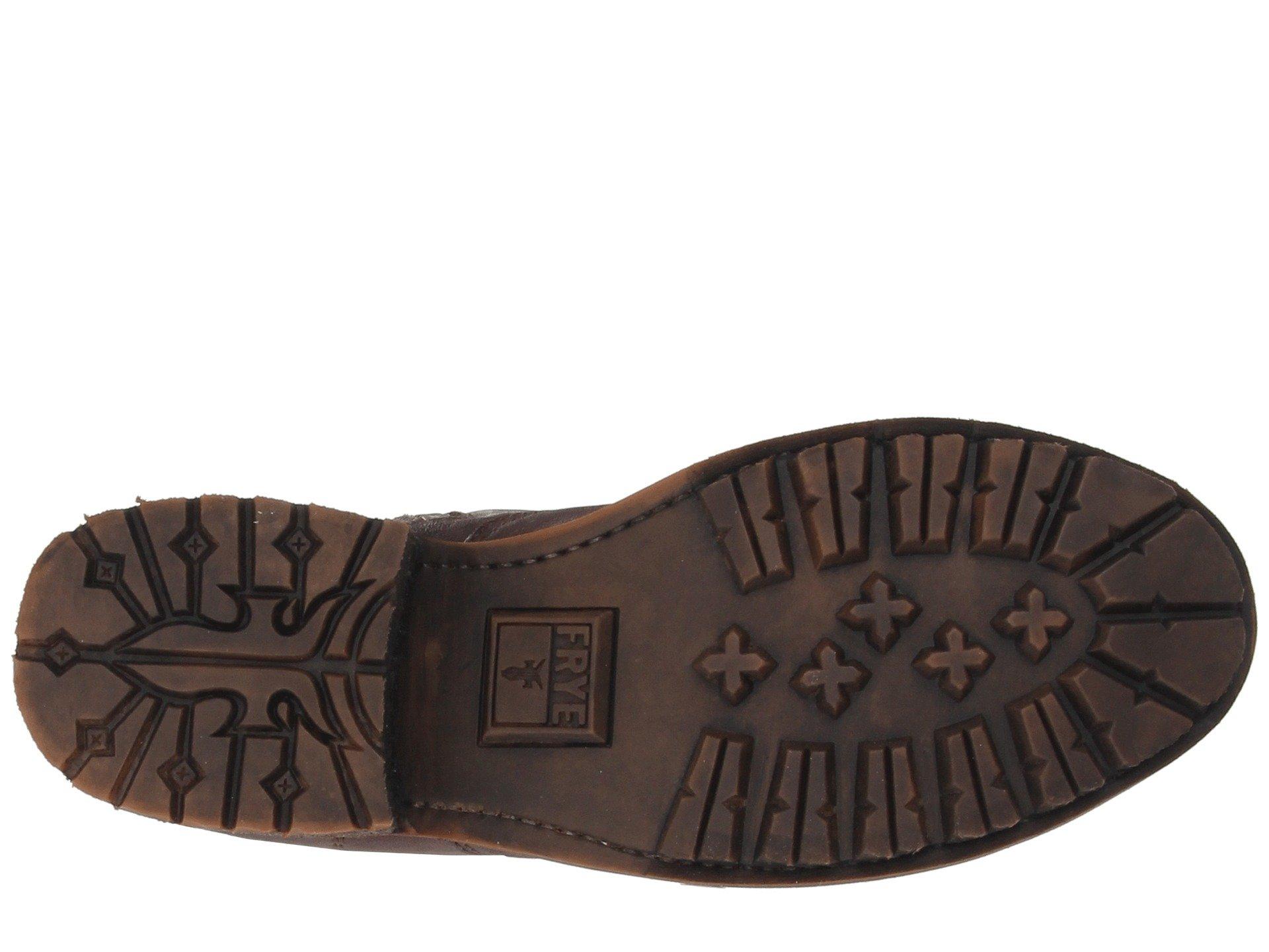 frye valerie shearling lace up