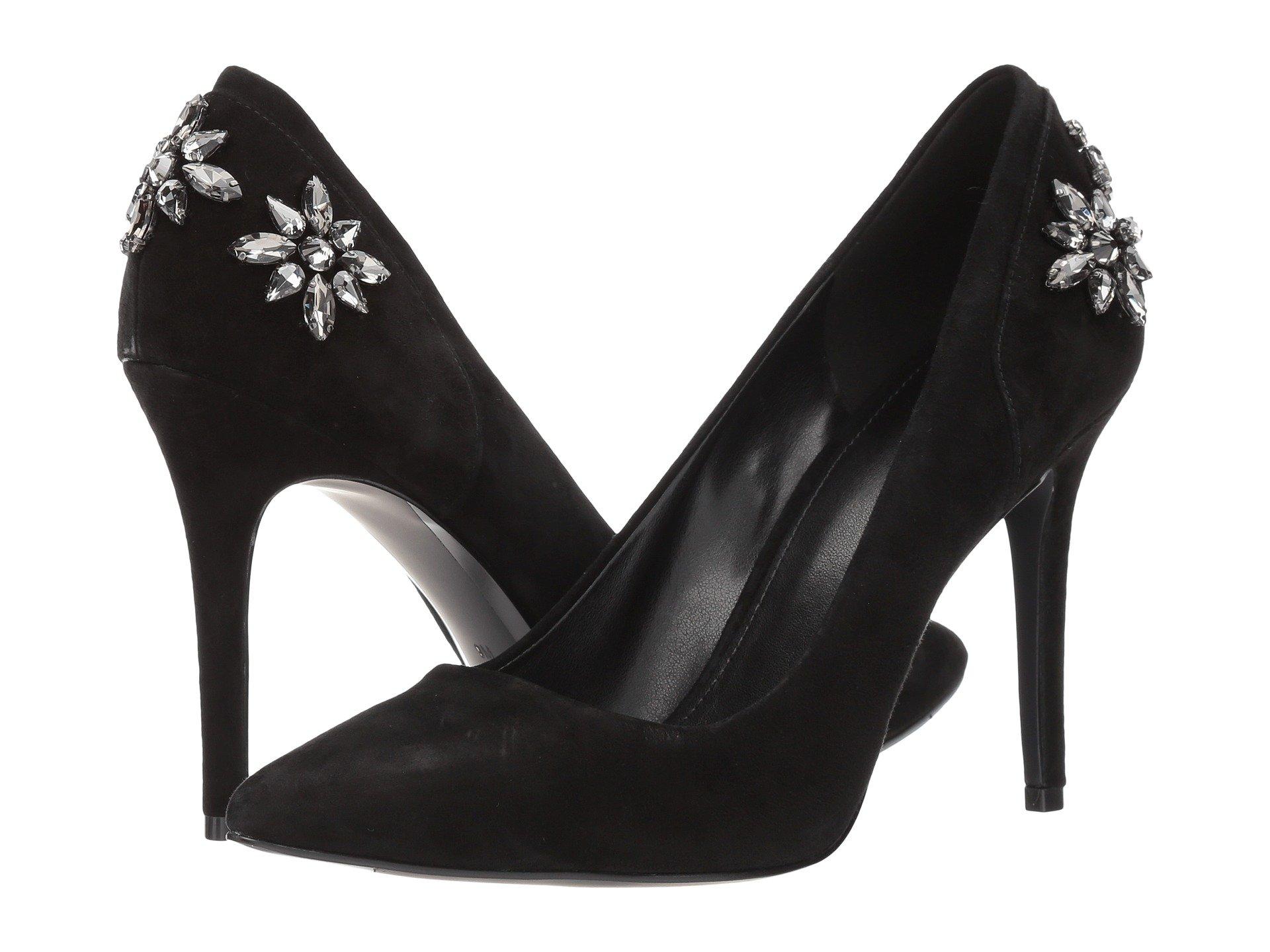 michael kors claire suede pump