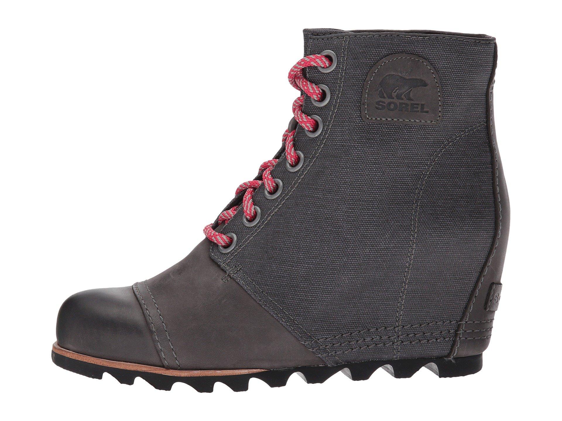sorel pdx wedge dark grey