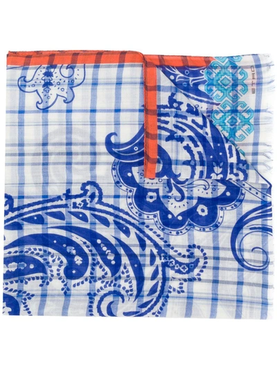 Shop Etro Printed Paisley Scarf