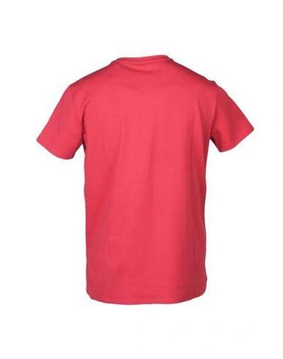 Shop Armani Jeans T-shirt In Pink