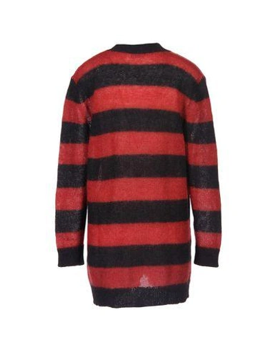 Shop Red Valentino Cardigan In Brick Red