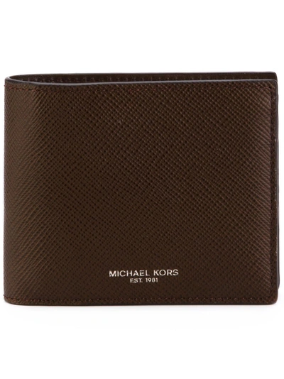 Shop Michael Kors Collection 'harrison' Wallet - Brown