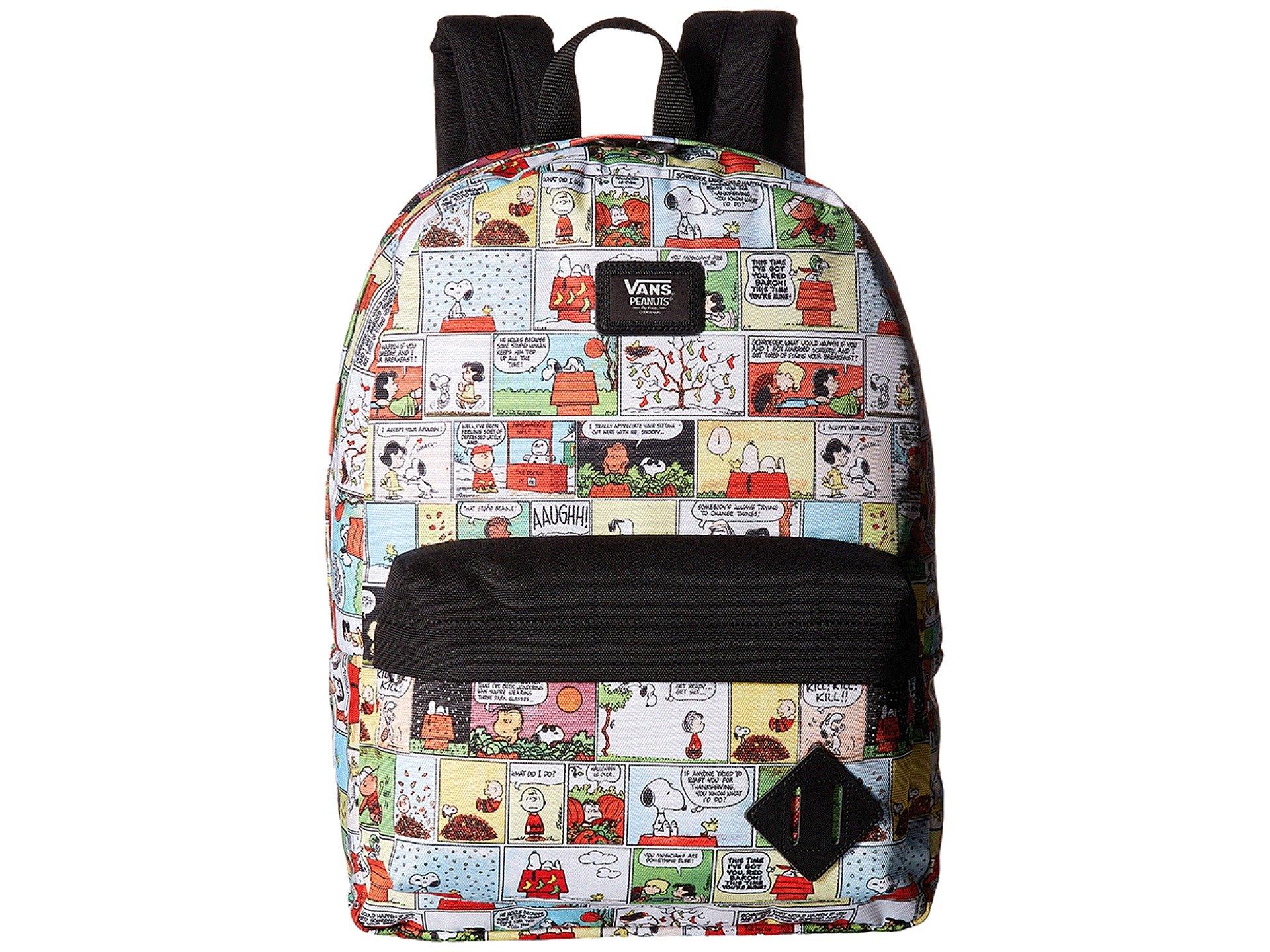 vans old skool peanuts backpack