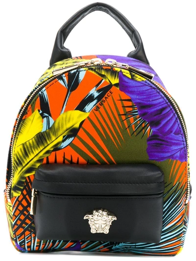 Shop Versace 3d Medusa Backpack