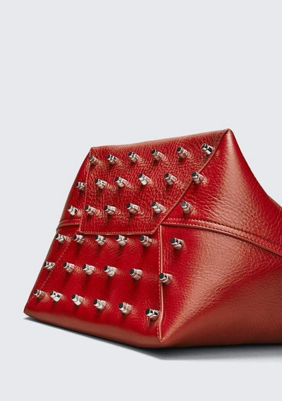 Shop Alexander Wang Small Roxy Bucket Tote In Red