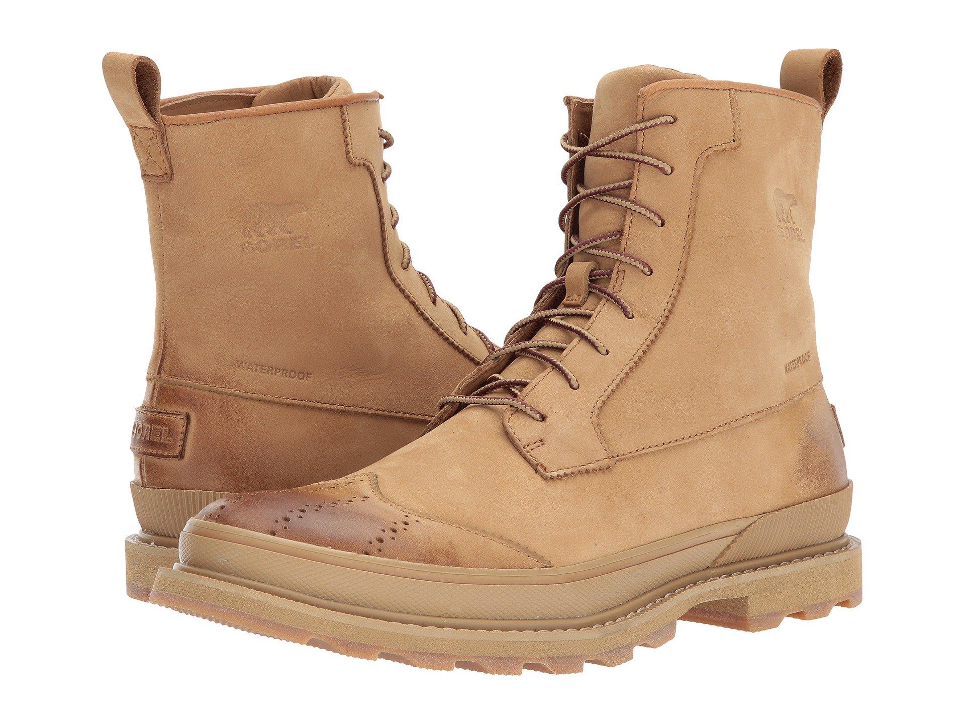 sorel madson wingtip boot