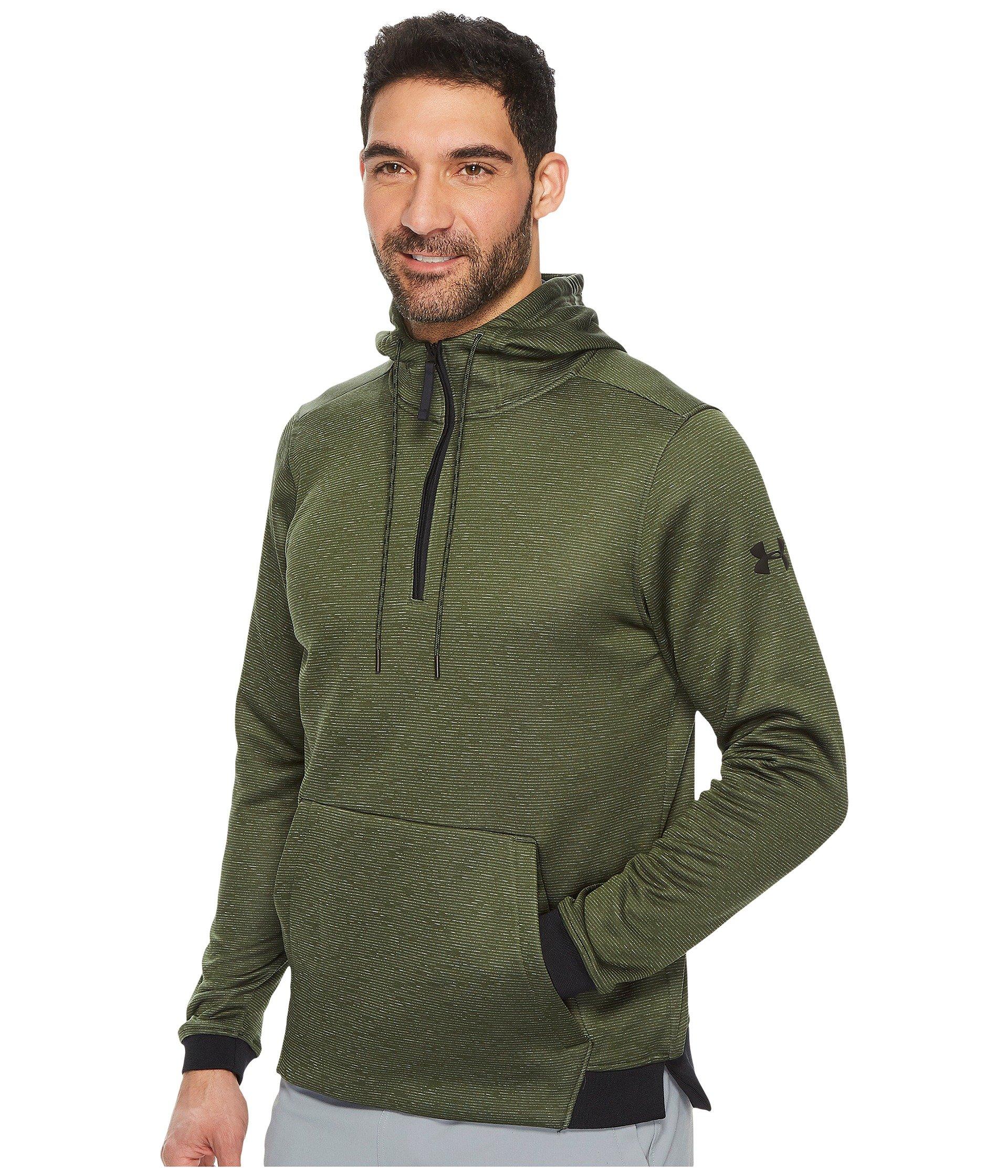 under armour icon full zip hoodie green