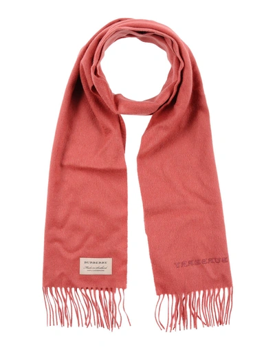 Shop Burberry In Coral