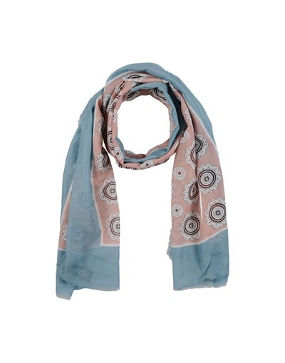Shop Burberry Scarves In Pink