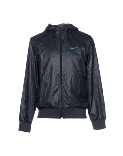 Shop Nike Jackets In Steel Grey