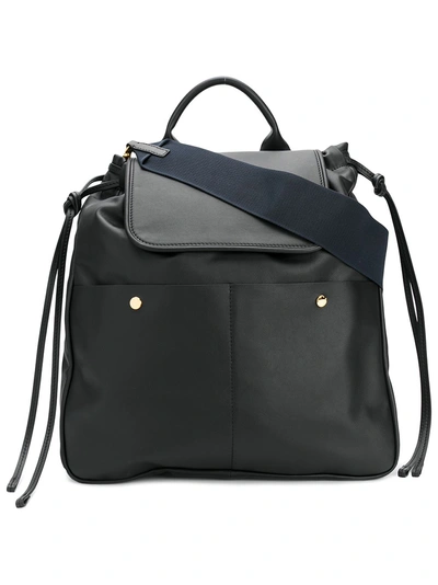 Shop Marni Oversized Dual Colour Backpack