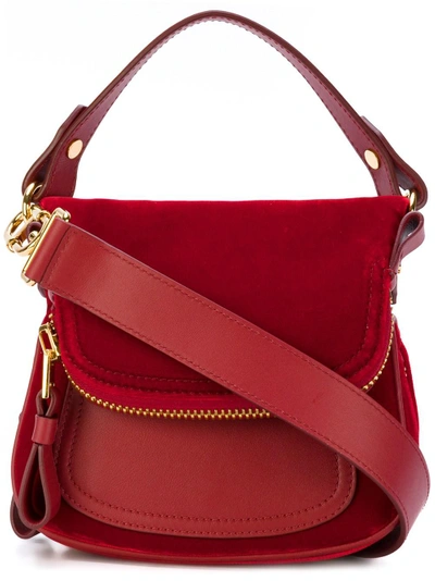 Shop Tom Ford Multi-zip Shoulder Bag