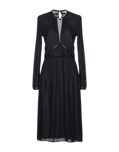 Shop Vanessa Bruno 3/4 Length Dresses In Black