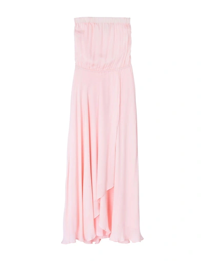 Shop Haute Hippie Long Dress In Light Pink