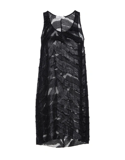 Shop Iro Short Dresses In Black
