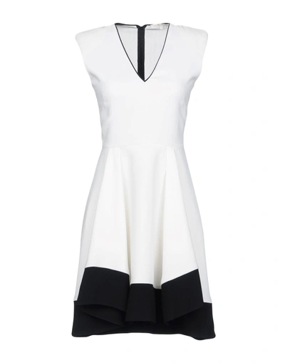 Shop Maje Short Dress In White