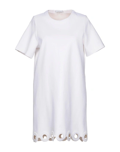 Shop Carven Short Dress In White